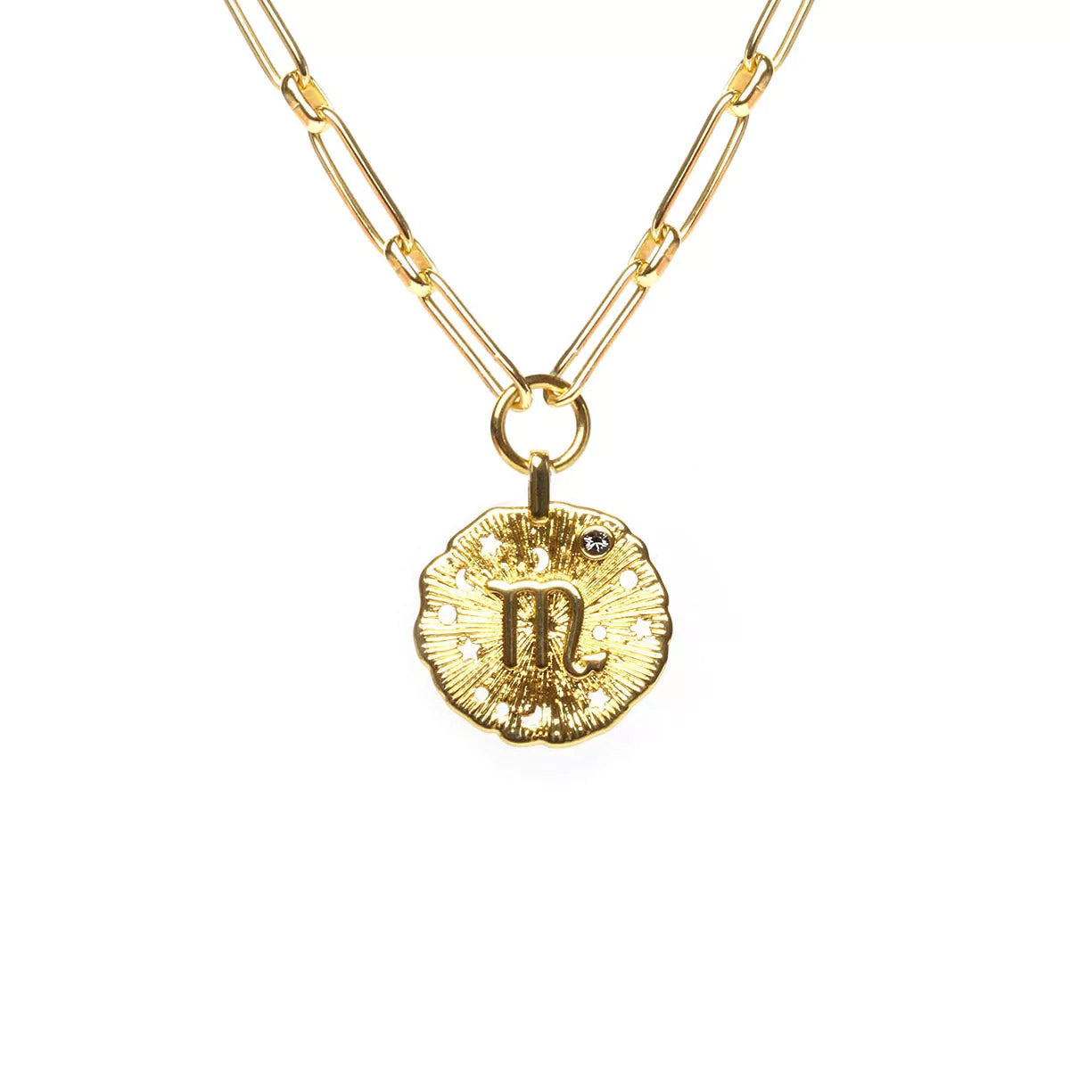 Collier chaîne Astro Scorpion